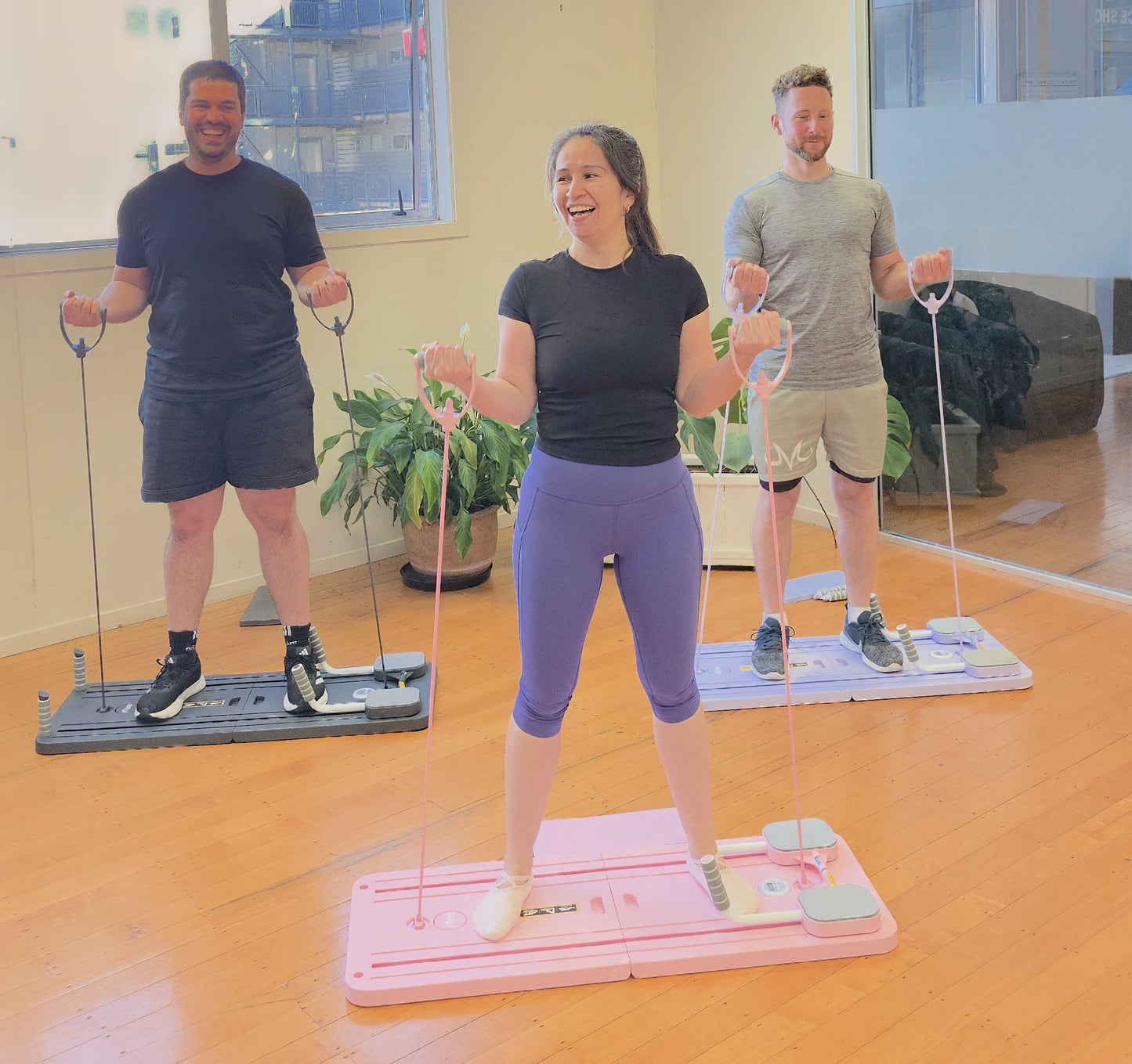 FitMe Multi-Functional Fitness Board (Purple)